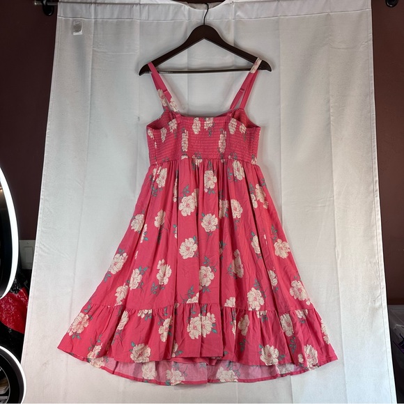 TORRID Women’s Size 1 1X 14-16 Dress Sundress Smocked Stretch Floral NWT Lined - Picture 12 of 16